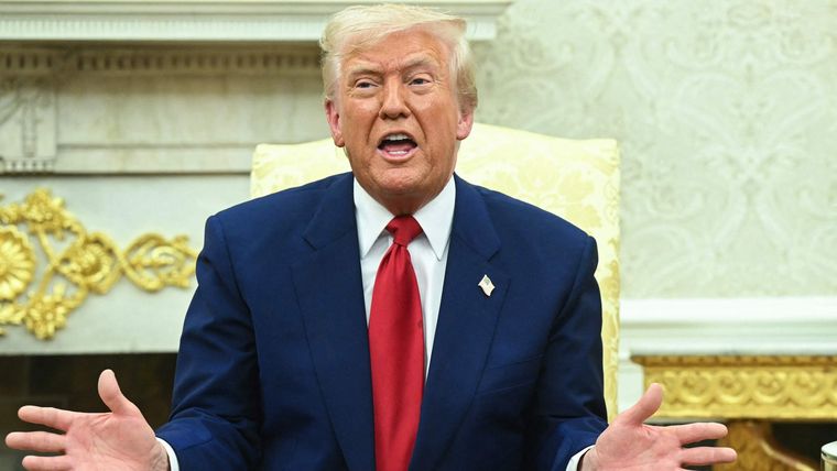 El presidente de los Estados Unidos, Donald Trump.