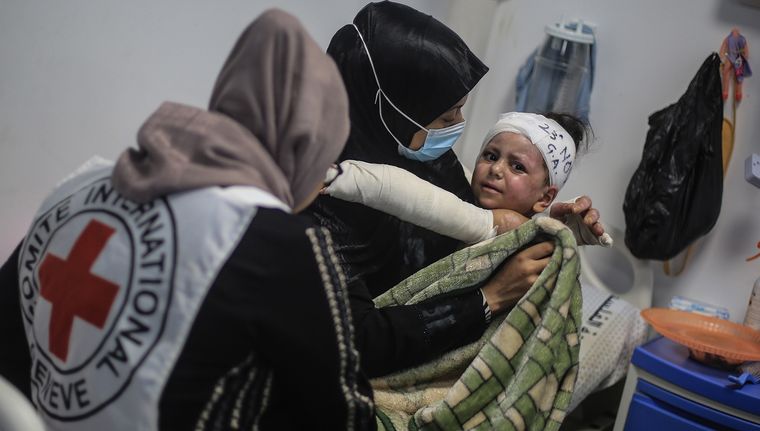 Gaza sigue soportando la ofensiva de Israel. Foto Dpa