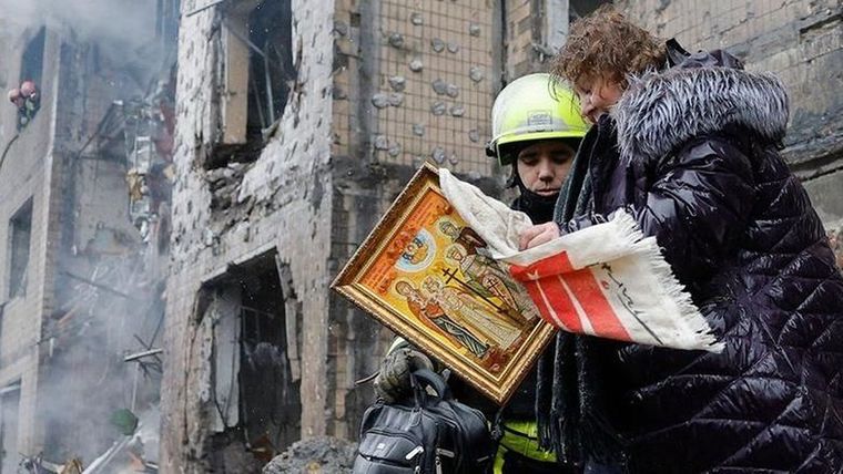 En los últimos cinco días, los misiles han alcanzado el centro de Kyiv, algo que no se había visto en meses. Foto: EPA