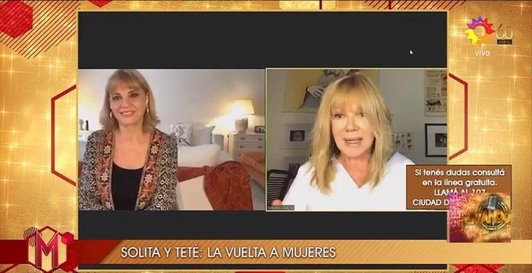 Teté Coustarot y Soledad Silveyra