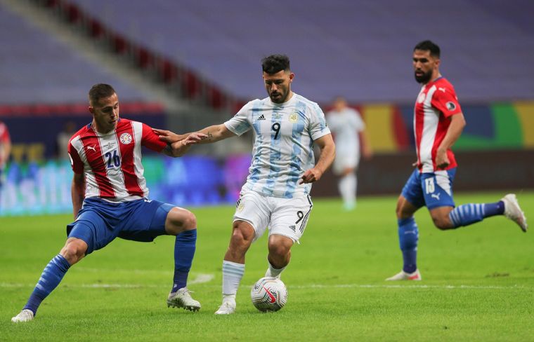 El Kun Agüero fue uno de los apuntados Foto: AFA