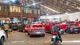 Así estaba el paso a Chile en la jornada de este viernes. Así estaba el paso a Chile en la jornada de este viernes.