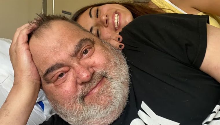 Jorge Lanata junto a su hija Foto: Lola Lanata