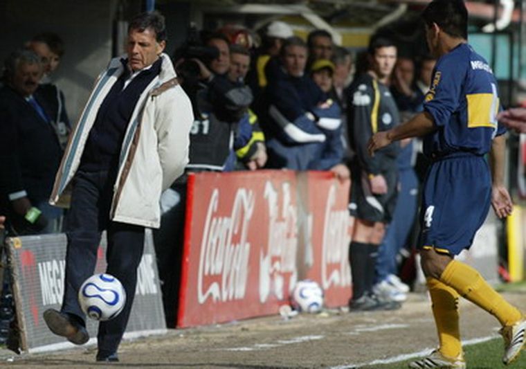 El DT de Boca se quedó conforme pese al empate. Foto: fotobaires