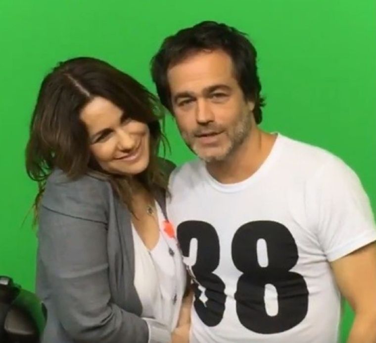 Gastón Pauls y Nancy Dupláa