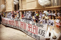 Los padres se manifestaron pidiendo justicia por los niños que fueron víctimas de abuso en un jardín de infantes Foto: instagram.com/justiciaxabusosdeljardinbelen