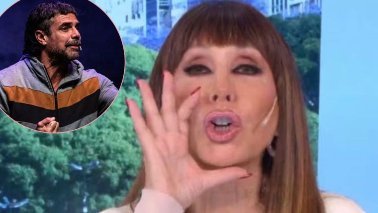Moria confesó que le envía mensajes de apoyo diarios a través de Instagram. / Captura Eltrece - IG @lucianocastrook