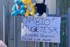 echaron a su mama y para ayudarla cambiaron sus juguetes por comida