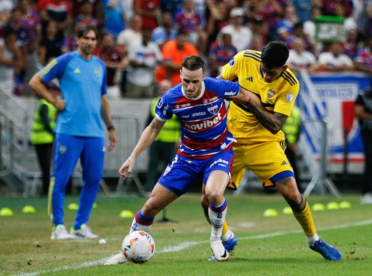 Boca enfrenta a Fortaleza en Brasil. Foto: FotoBaires