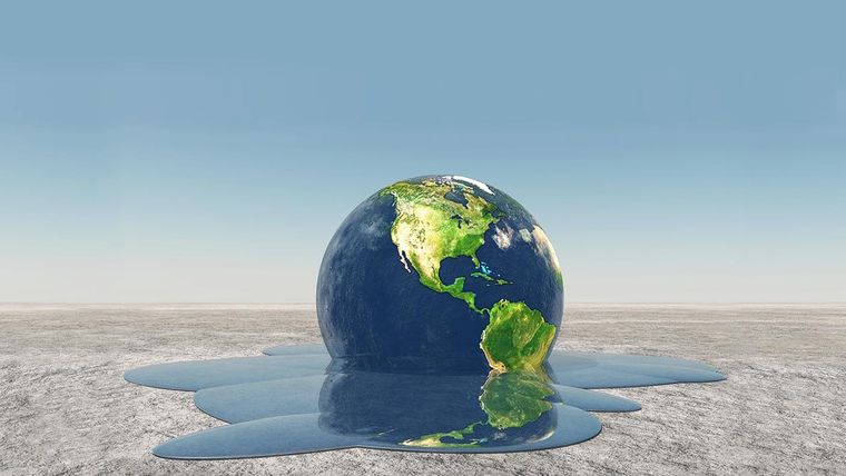 El calentamiento global debe ser frenado con urgencia. Foto: ResourceCenter.