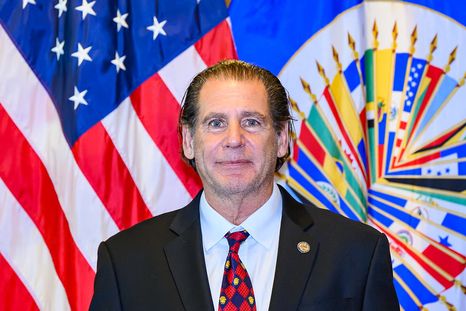 El embajador de Estados Unidos ante la Organización de los Estados Americanos (OEA), Leandro Rizzuto.