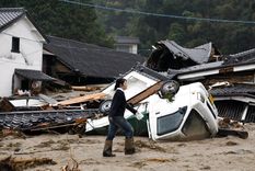 Las lluvias en Japón suelen acarrear desastres. Foto: Efe. Las lluvias en Japón suelen acarrear desastres. Foto: Efe.