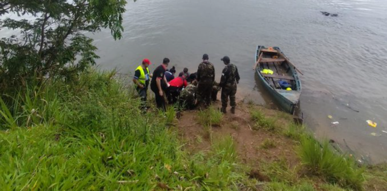 El hallazgo del cuerpo sin vida del joven que había desaparecido en el Río Paraná.