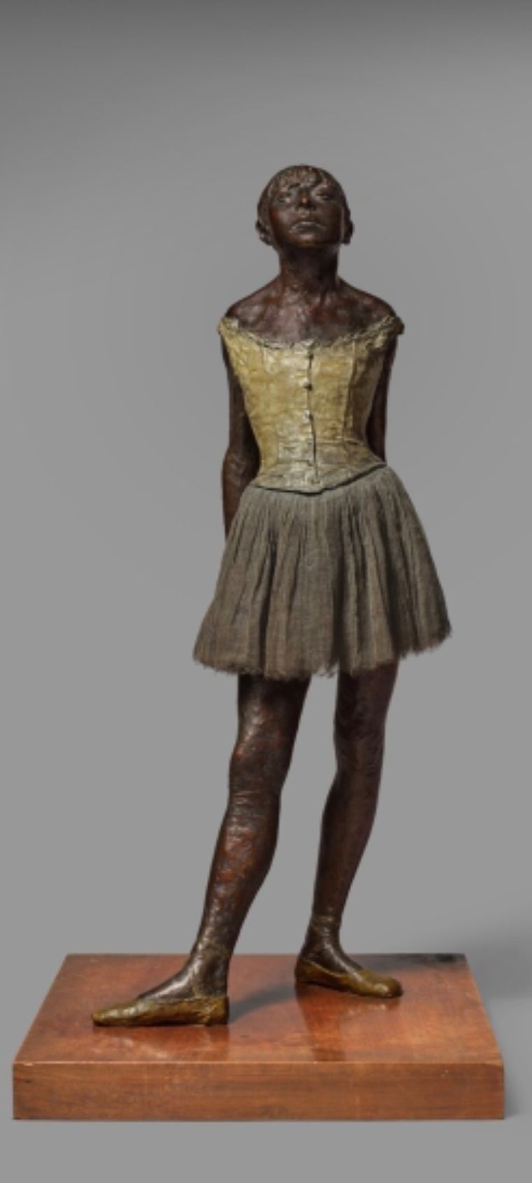 Edgar Degas, “Pequeña bailarina de 14 años” Edgar Degas, “Pequeña bailarina de 14 años”