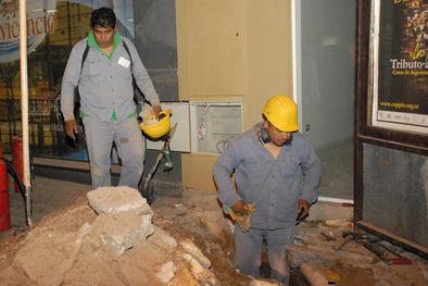 MDZol | Una fuga de gas preocupó en el centro mendocino. Foto: Marcelo Ruiz / MDZ