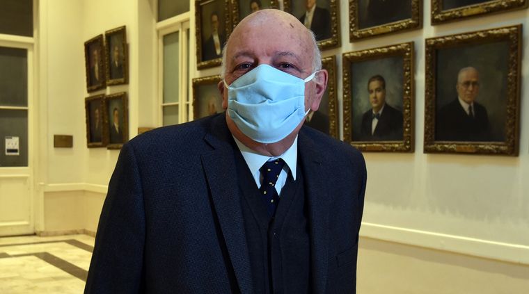 El presidente provisional del Senado, Juan Carlos Jaliff. Foto: ALF PONCE / MDZ