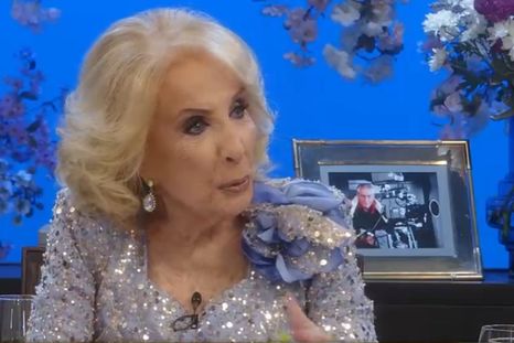 La Chiqui no se guardó nada. Foto: captura de pantalla TV/ El Trece. La Chiqui no se guardó nada. Foto: captura de pantalla TV/ El Trece.