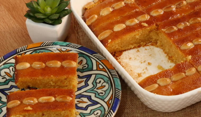 Descubre el secreto de la basbousa egipcia: receta paso a paso Foto: Shutterstock