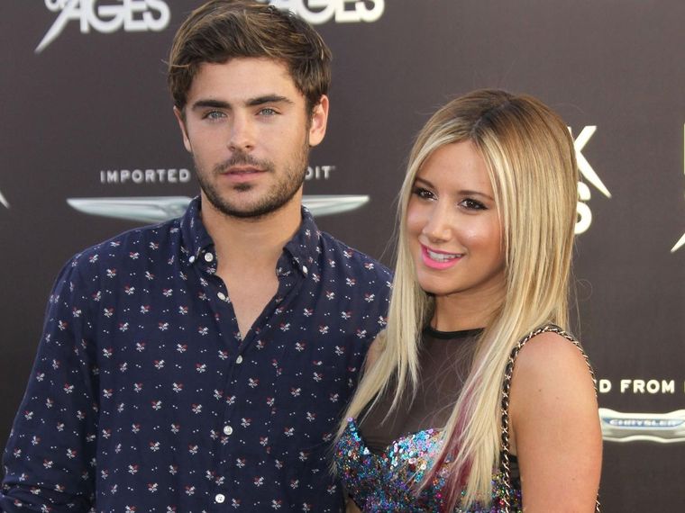 Ashley Tisdale reveló los secretos de su relación con Zac Efron en High School Musical Ashley Tisdale y  Zac Efron Foto: Pinterest