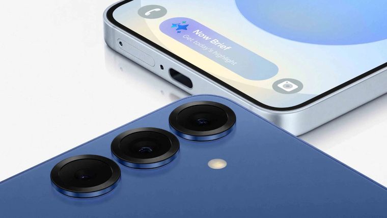 Se filtran las primeras imágenes oficiales (renders CAD) del Samsung Galaxy S26+.