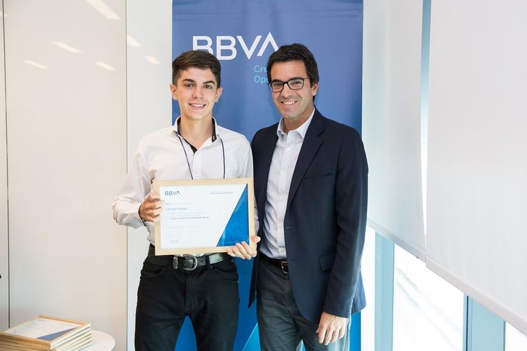 Luciano Heras, uno de los mendocinos ganadores. Foto: BBVA