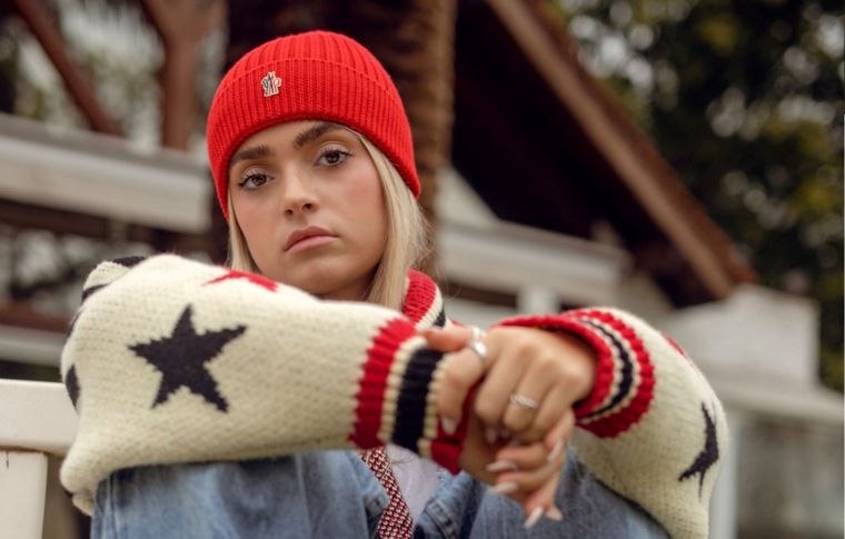 Kala Binder presentó su nuevo single. Foto: Gentileza prensa Vicky Roa