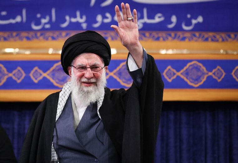 Ali Khamenei, el líder supremo de Irán.
