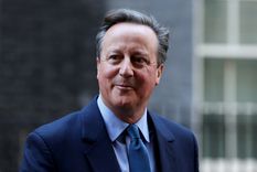 El canciller británico, David Cameron Foto: Noticias Argentinas