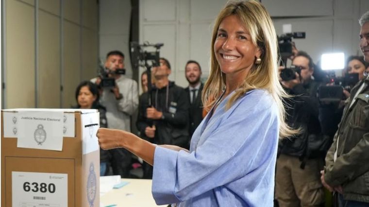 María Belén Ludueña en las Elecciones 2025. María Belén Ludueña en las Elecciones 2025.