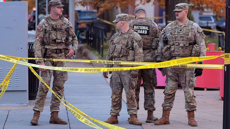 La Guardia Nacional fue desplegada por Trump para vigilar la seguridad de la capital de EE.UU.