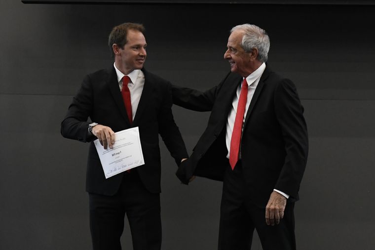 Jorge Brito sucedió a Rodolfo DOnofrio Foto: River Plate