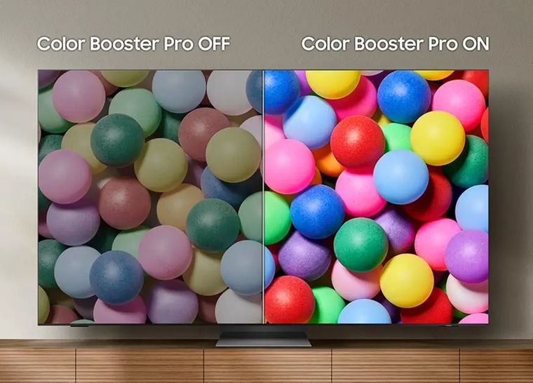 Con volumen de color al 100%, m&aacute;s de mil millones de tonos y Samsung Knox Security integrado, este modelo apunta a quienes buscan calidad de cine.