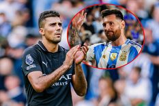 Rodri habló del mal momento que atraviesa Manchester City y referenció a Messi.