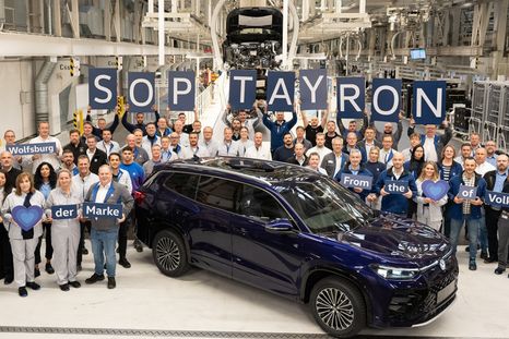 Nuevo Volkswagen Tayron: Comenzó su producción Foto: Volkswagen