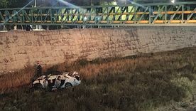 El accidente se produjo durante la madrugada de este sábado. El accidente se produjo durante la madrugada de este sábado.