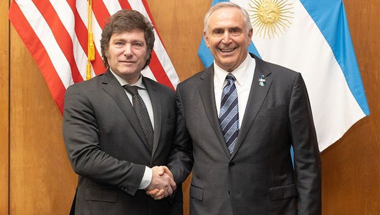 La relación EEUU-Argentina Foto: Twitter Marc Stanley