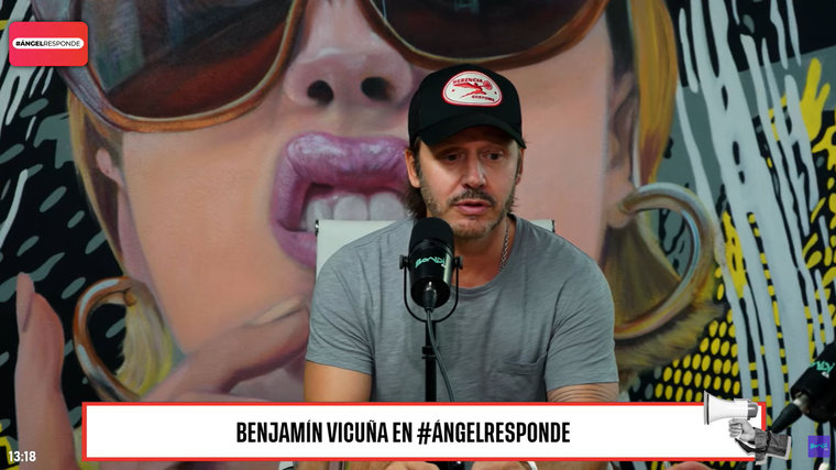 Benjam&iacute;n Vicu&ntilde;a visit&oacute; a &Aacute;ngel de Brito en Bondi Live.&nbsp;