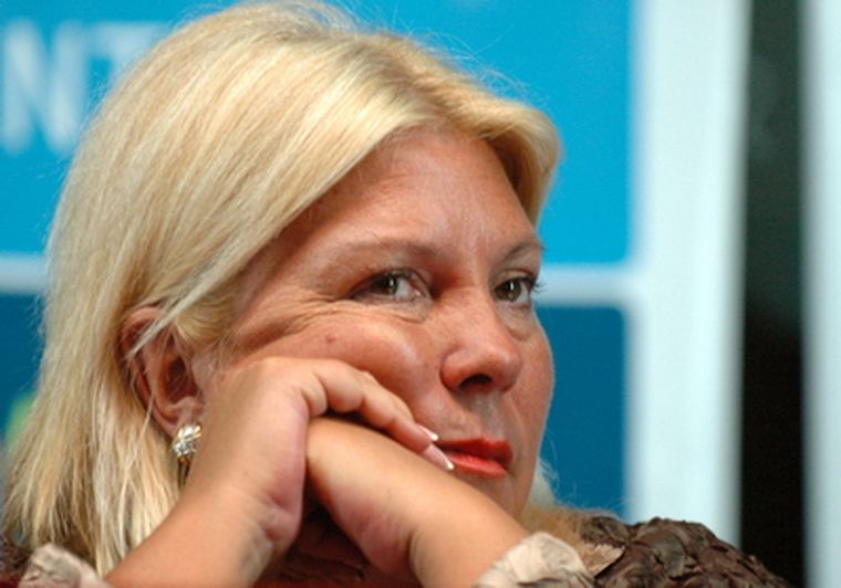 Es necesario un frente opositor muy amplio destacó Carrió. Foto: NA