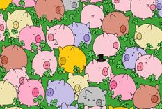 ACERTIJO VISUAL ACERTIJO VISUAL, RETO VISUAL, TRÉBOL Foto: ARCHIVO