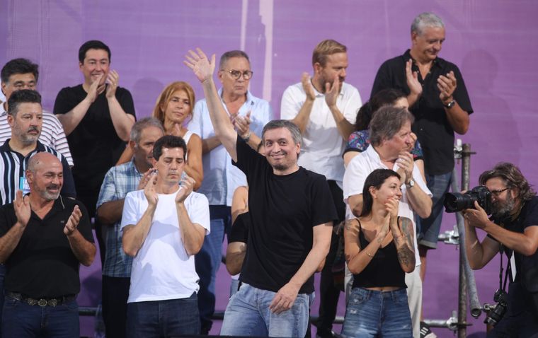 Máximo Kirchner cerrará la seguidilla de actos que tendrá en una semana el peronismo en la provincia de Buenos Aires Foto: Noticias Argentinas