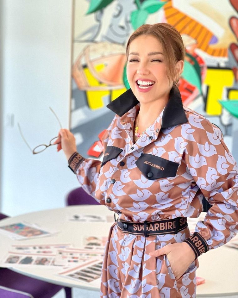 Thalía, una amante del arte. Foto: Instagram