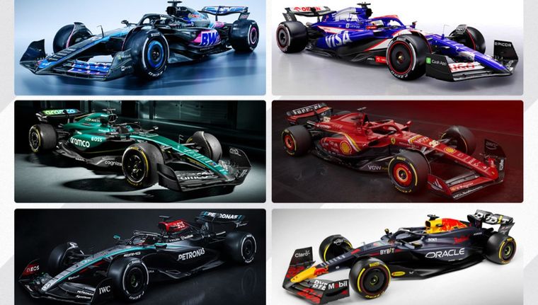 Comienza la acción de la Fórmula 1. Foto: @F1