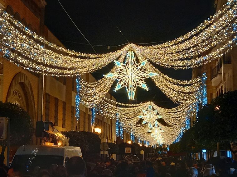 El pueblo se viste de magia todas las navidades Foto: Solo Puente Genil