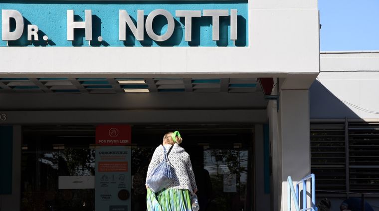 El niño quedó internado en el hospital Notti Foto: ALF PONCE MERCADO / MDZ