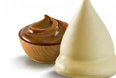 Disfrutá la receta de conitos de chocolate blanco más tentadora y simple.