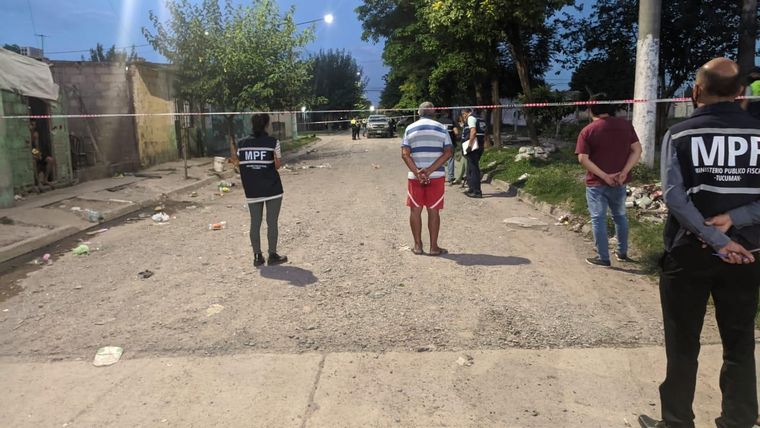 El hombre fue baleado en la puerta de su casa y murió desangrado Foto: La Gaceta