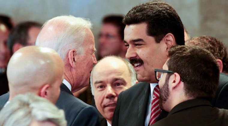 Biden y Maduro, inesperadamente, dialogan.