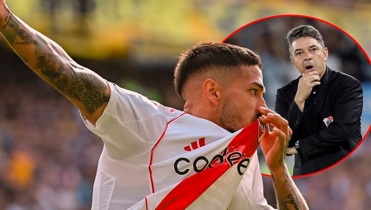 Manuel Lanzini describió cómo fueron sus últimos meses en River, luego de ser apartado por el Muñeco. Foto: River Plate y Fotobaires