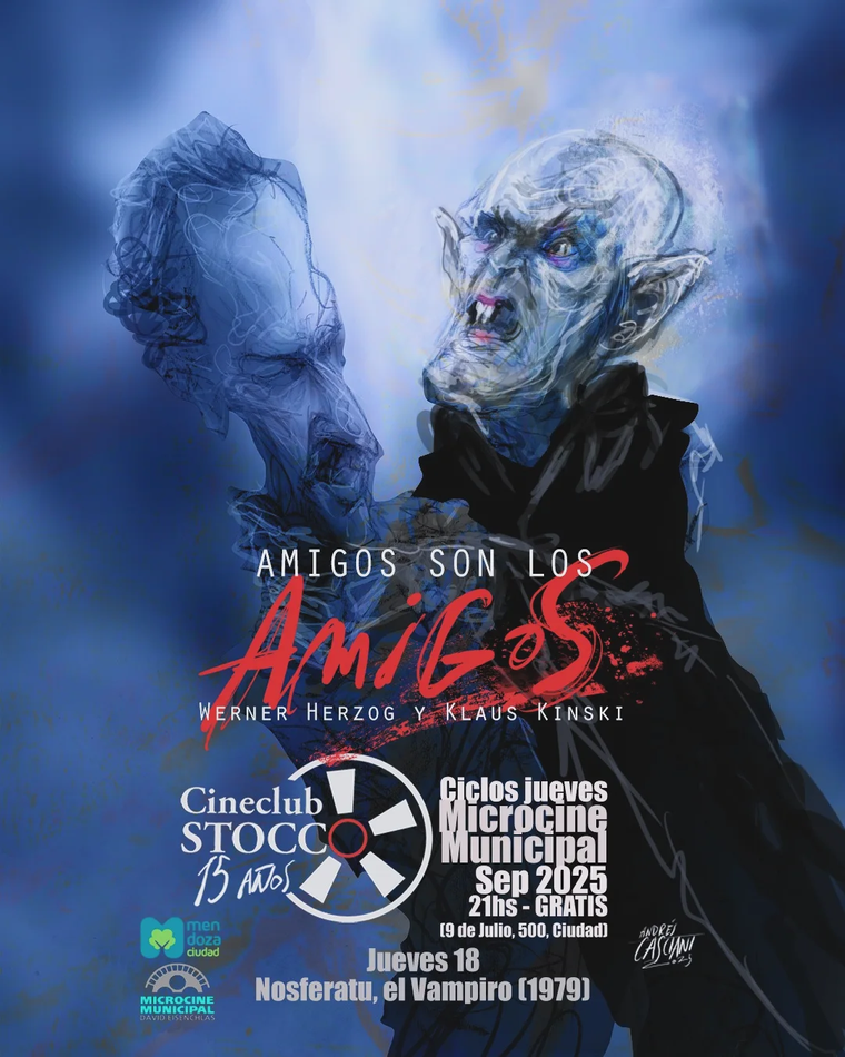 Nosferatu en Cine Stocco. Nosferatu en Cine Stocco.