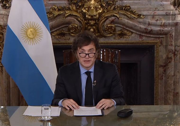 Contrario a las afirmaciones de Milei,  Lacunza descartó que vaya a darse un rebote económico en “V”. Foto: Captura de pantalla.
